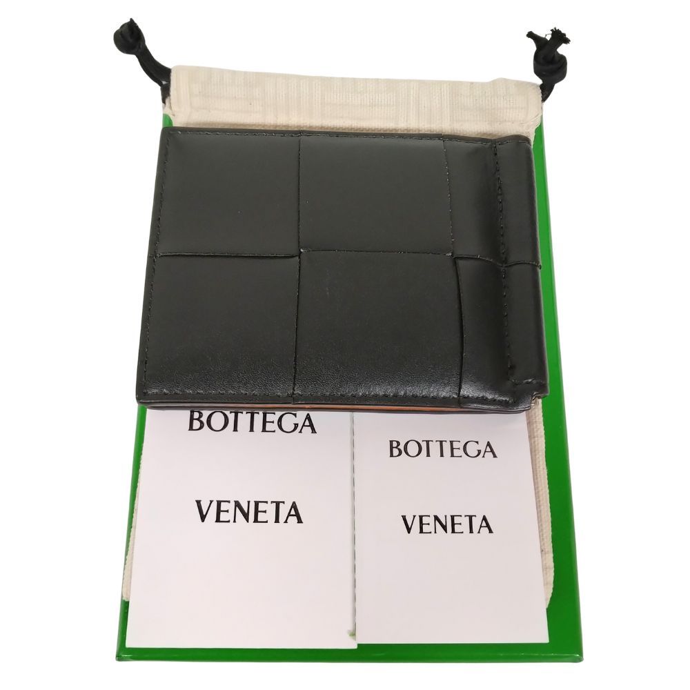 BOTTEGA VENETA マネークリップ BOTTEGAVENETA ボッテガヴェネタ カセット マネークリップ付き