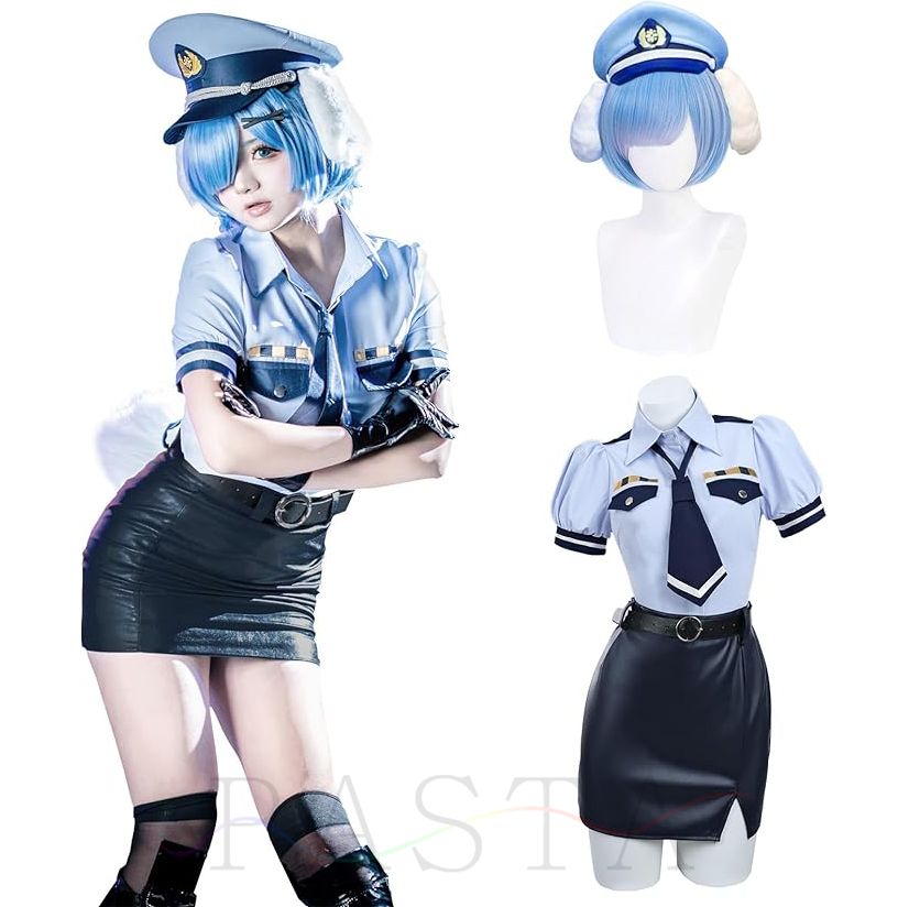 即納】 Re:0から始める異世界生活 いち早く リゼロ レム コスプレ 犬耳 