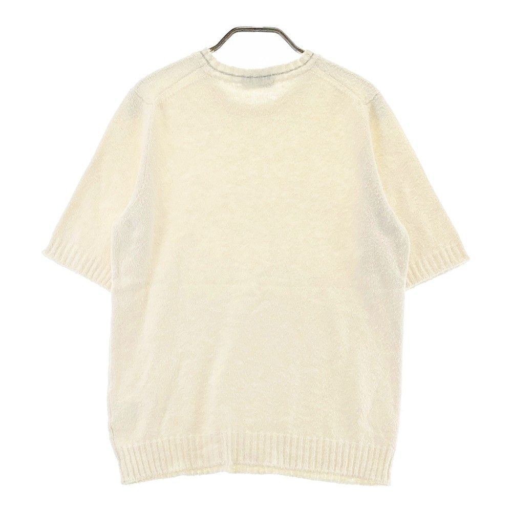 settefili cashmere セッテフィーリ カシミア 半袖 ニット ホワイト系 