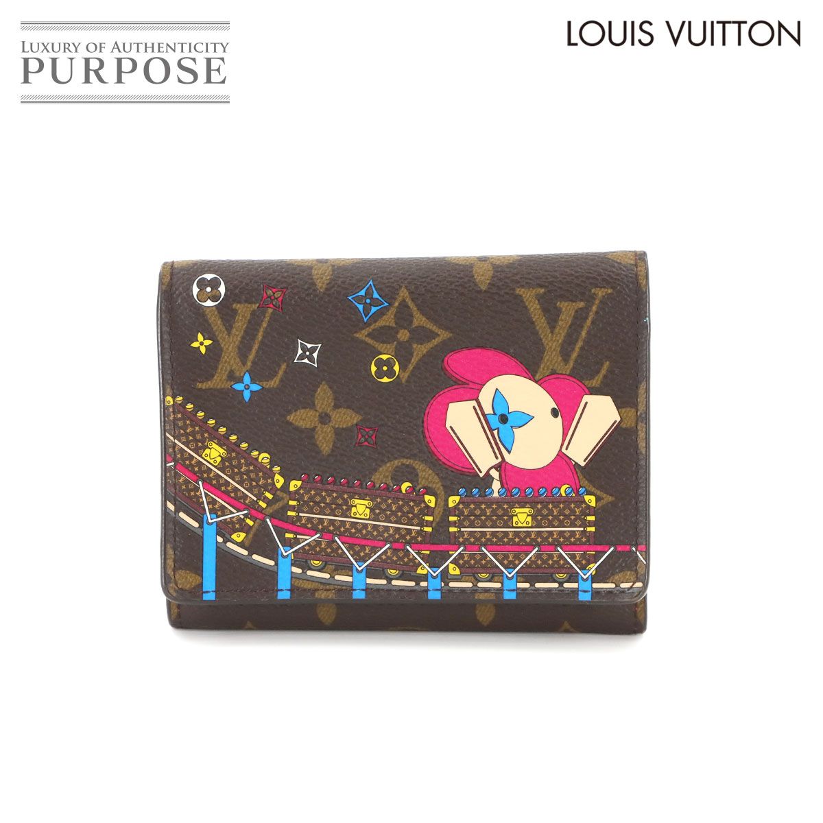 現行モデル】ルイヴィトン ヴィクトリーヌ モノグラムリバース 三