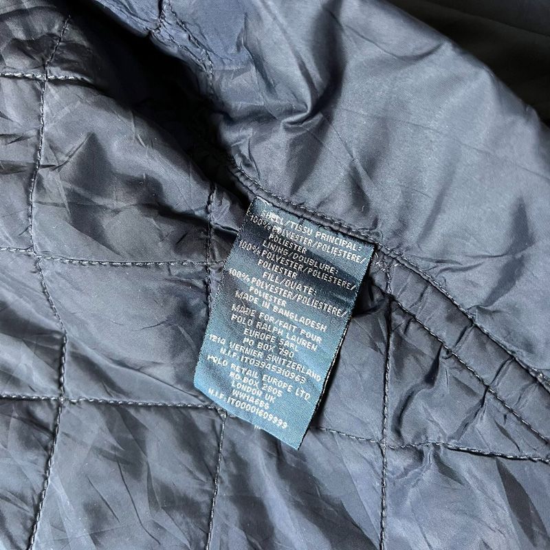 90s POLO RALPH LAUREN CWU-9P タイプ 中綿 ナイロン キルティング