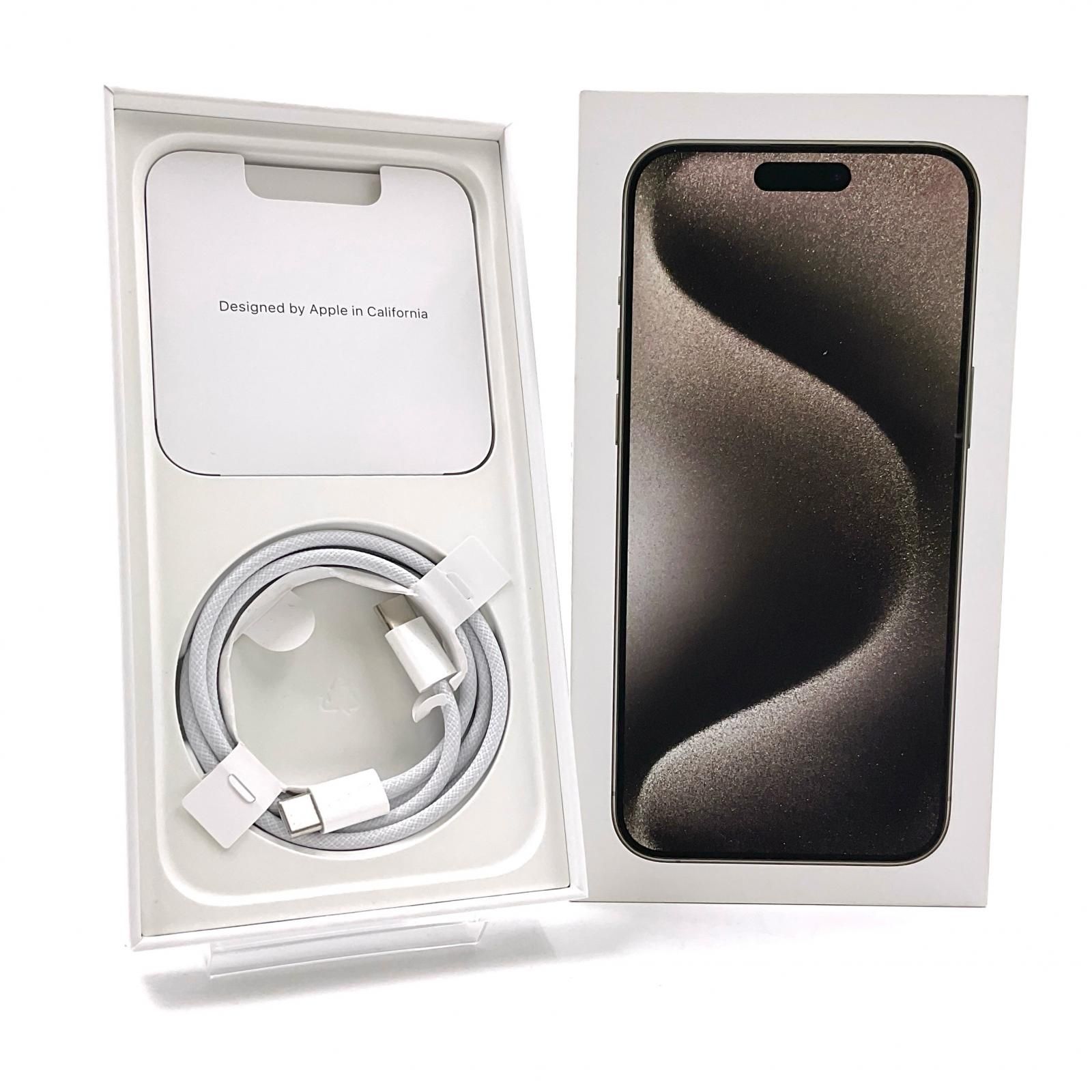 iPhone 15 Pro Max 256GB ナチュラルチタニウム 楽天モバイル 白