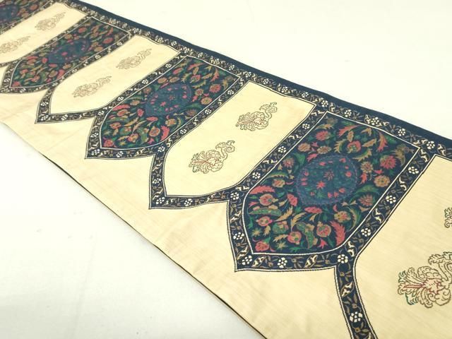 平和屋着物●両面　全通柄袋帯　紬地　吉祥文　正絹　逸品　CAAU1054yk 平和屋着物○両面 全通柄袋帯 紬地 吉祥文 正絹 逸品 CAAU1054yk