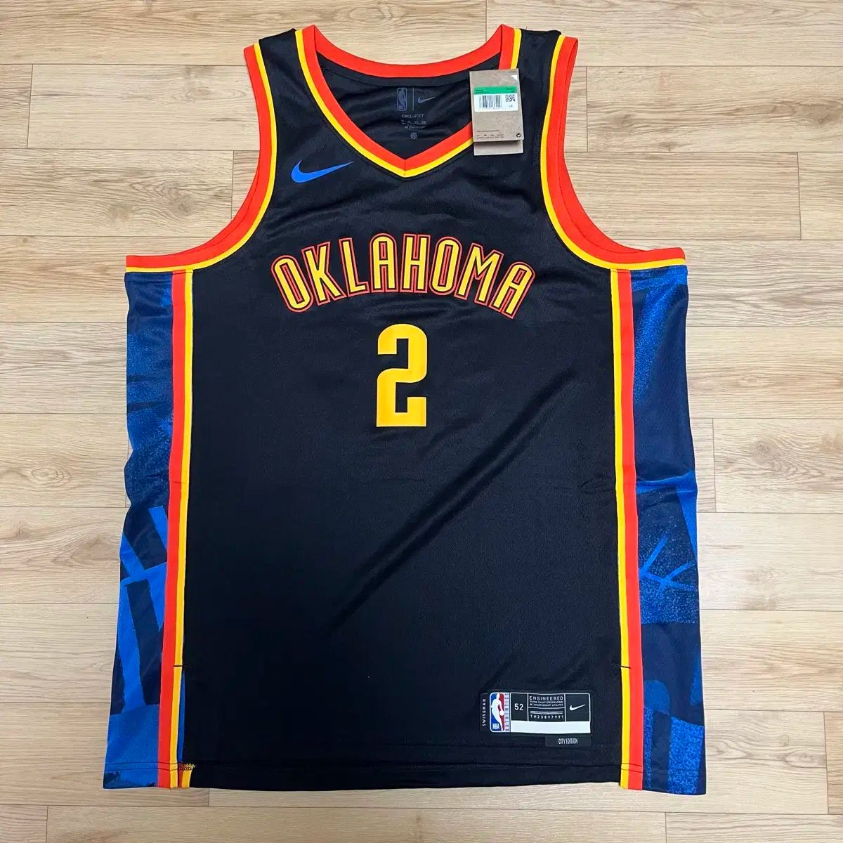 オクラホマ 雷 シェイ ギルガーズ アレクサンダー SGA NBA Swingman スウィングマン ジャージ