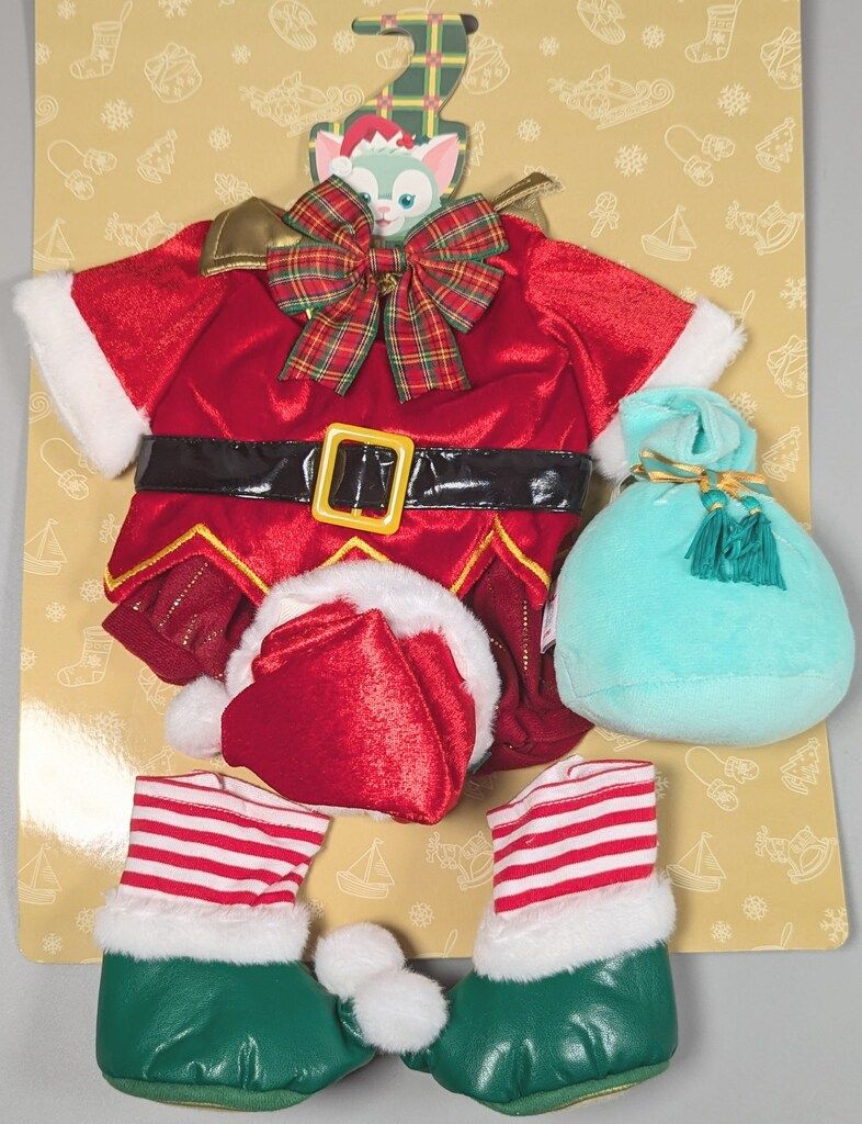 東京ディズニーシー コスチュームセット ジェラトーニ(赤サンタ風