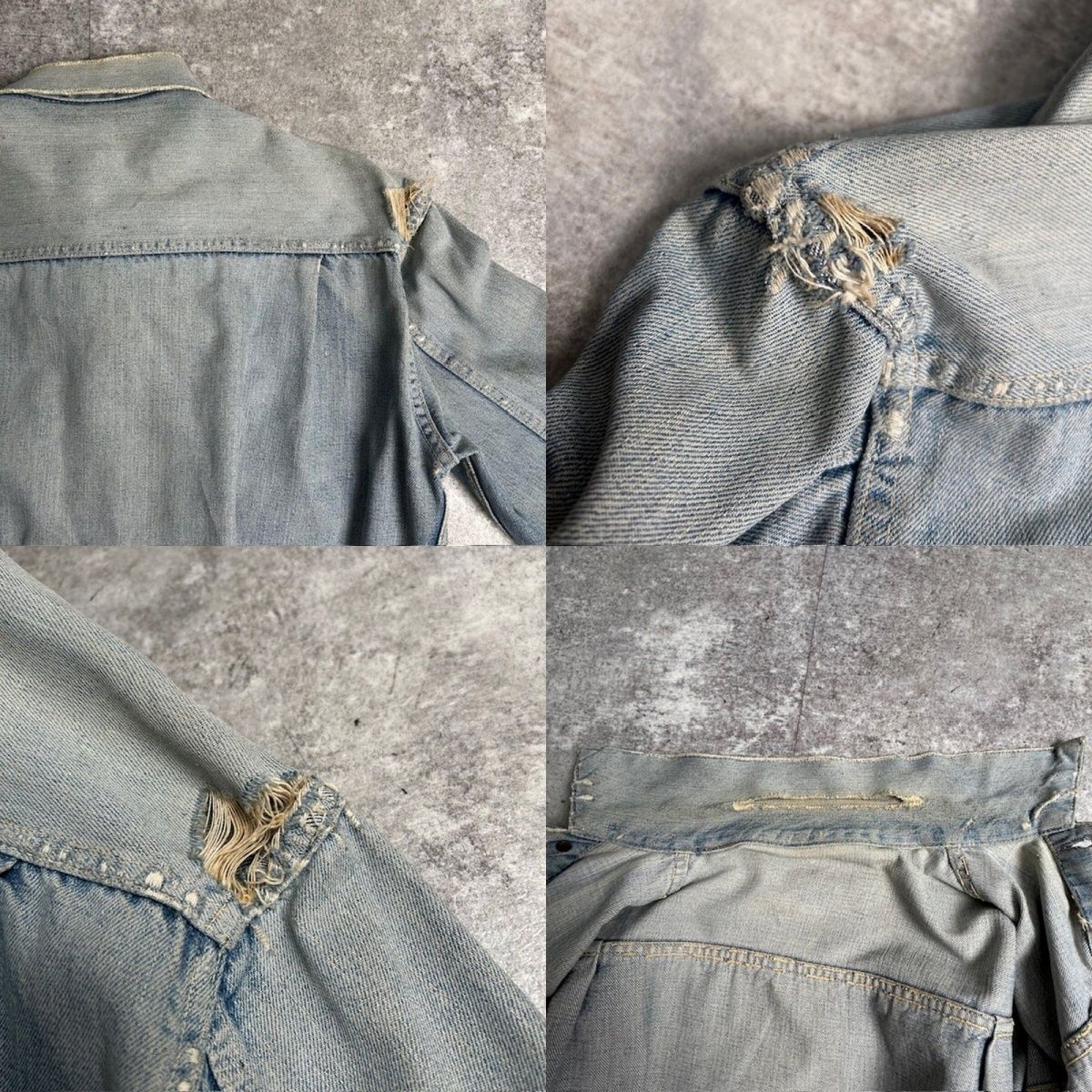 LEVI'S 50's 60's Levi's 507xx 2'nd セカンド デニムジャケット 紙