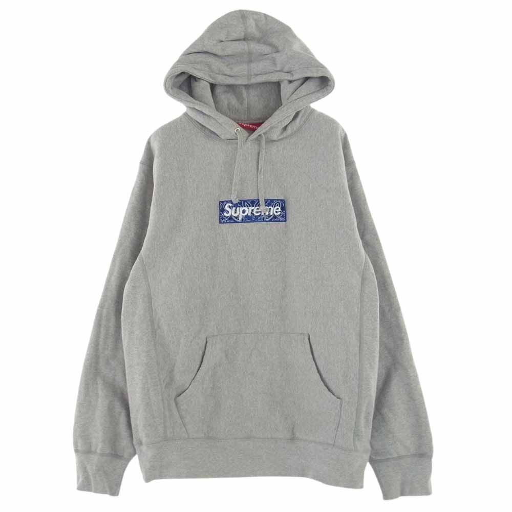 Supreme シュプリーム パーカー 19AW Bandana Box Logo Hooded