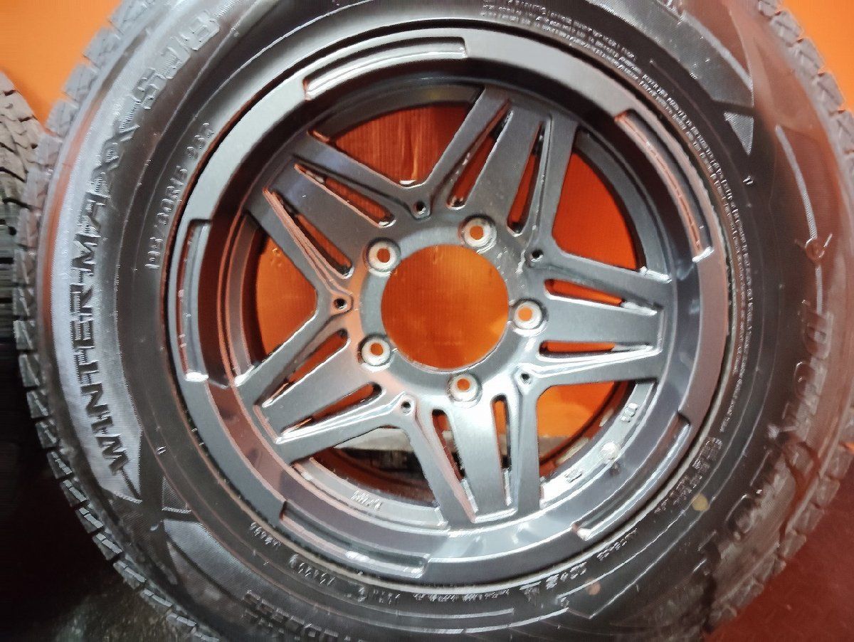 DL WINTER MAXX SJ8 195/80R15】スタッドレス【HOT STAFF MADCROSS JB
