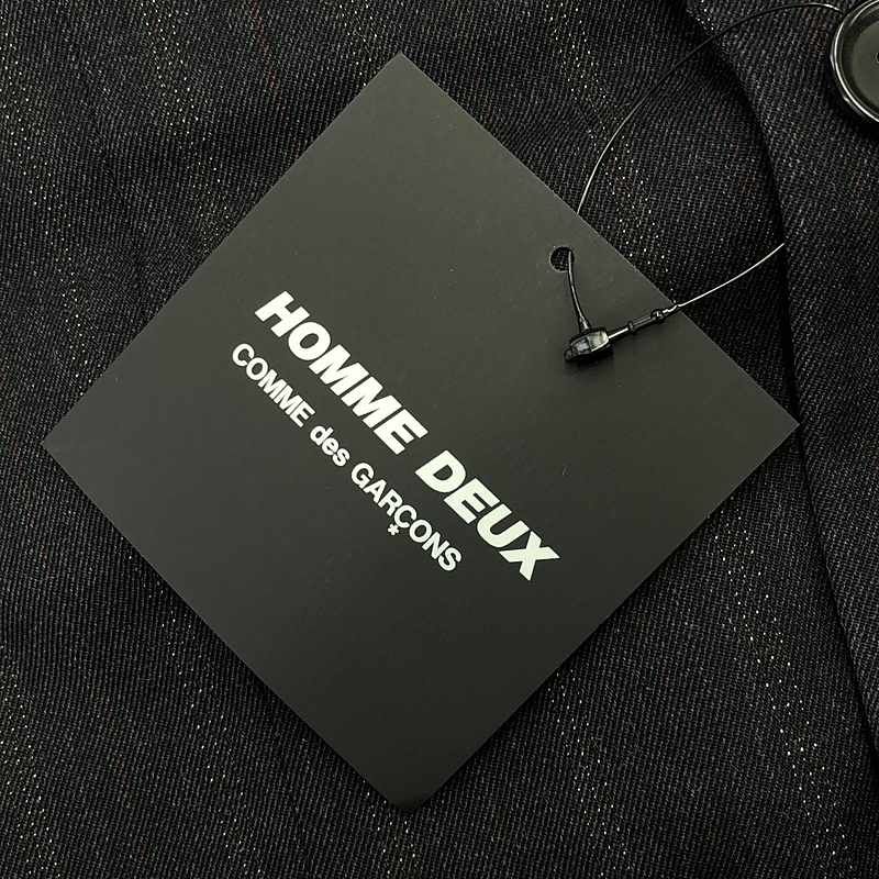 コムデギャルソンオムドゥ テーラードジャケット AD2024 パッチワーク 2B コムデギャルソンオムドゥ テーラードジャケット AD2024 パッチワーク