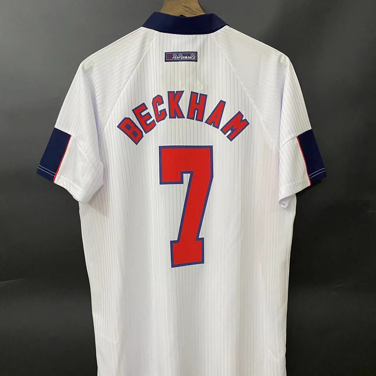 サッカー 1998 イングランド代表 ベッカム ユニフォーム