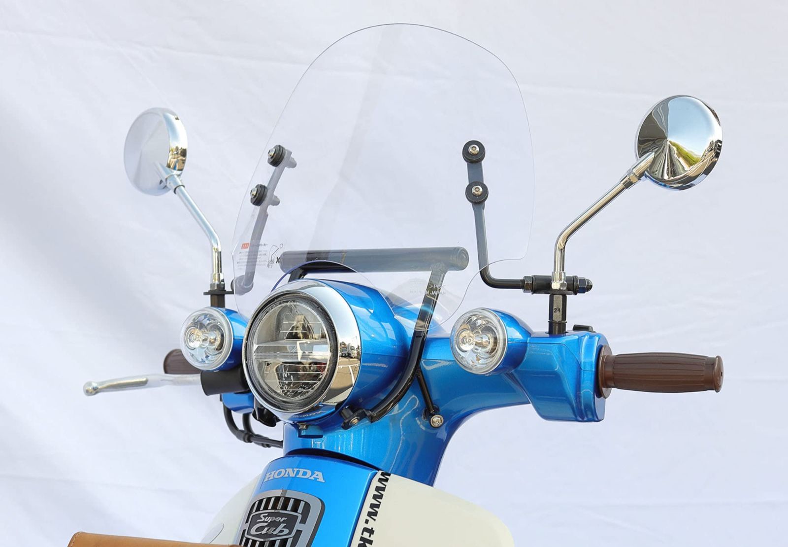 在庫処分 22.2mm スチール製ブラック仕上げ ハンドルマウントステー SUPER バイクパーツ バイク CUB50|110 18|AA09|JA44 kijima 204-0706 キジマ