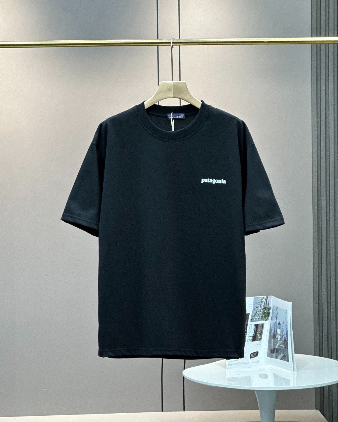 【人気商品・新品未使用】Patagoniaパタゴニア クラシックプリントカジュアルルーズカップル半袖Tシャツ