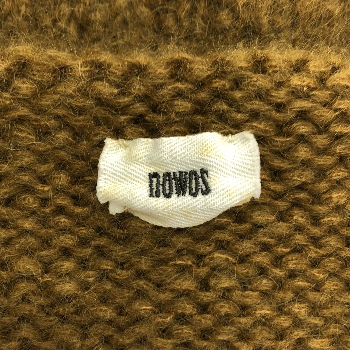 試着のみnowosモヘアカーディガン NOWOS / ノーウォス | Mohair Cardigan モヘア カーディガン | F