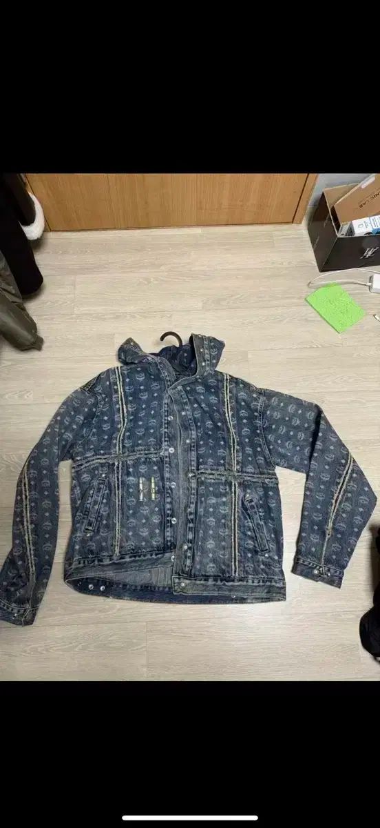 Thug Club サグクラブ MCM デニムジャケット フル セットアップ