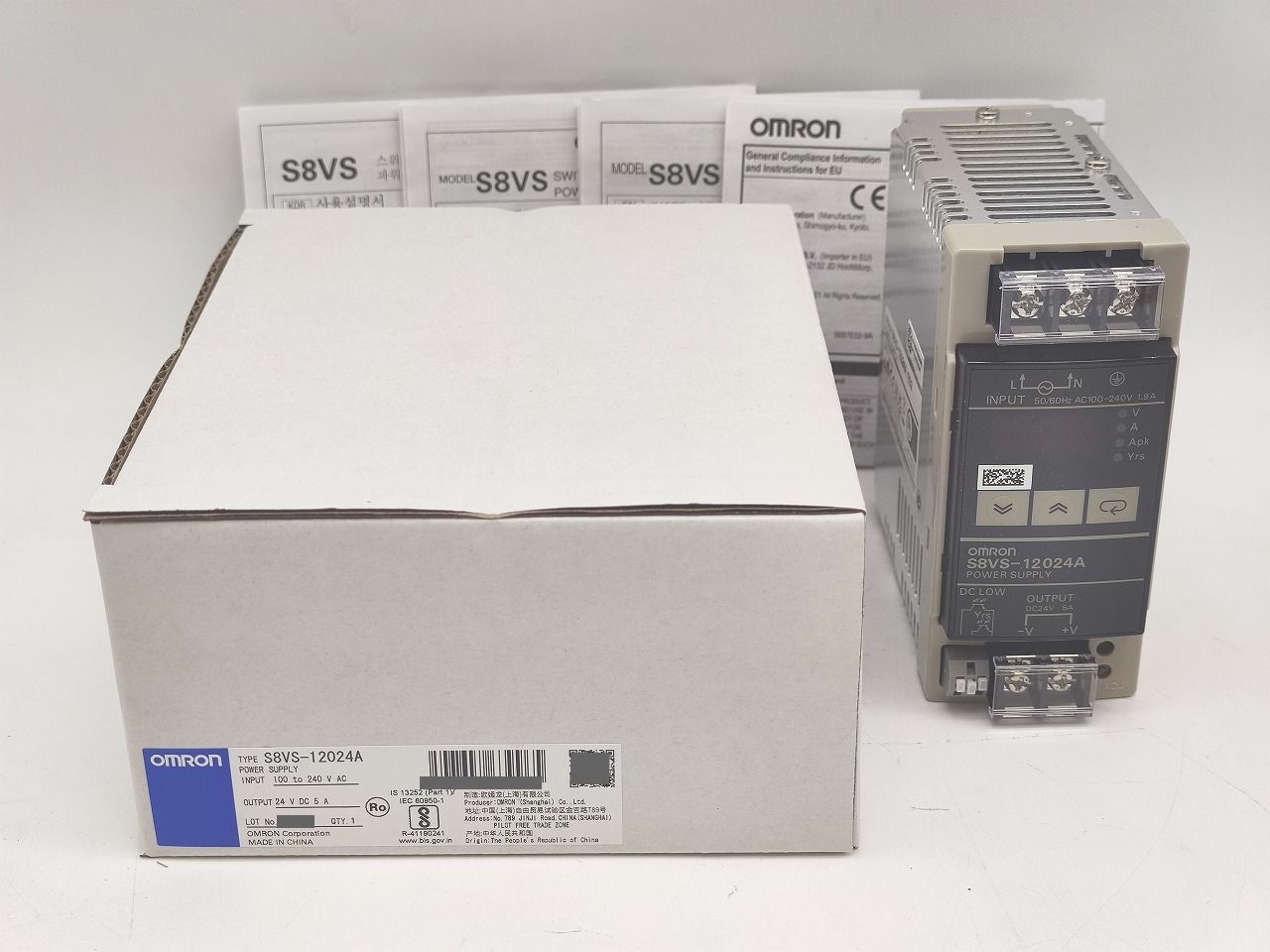 インボイス対応 オムロン OMRON S8VS-12025A 100to240VAC その2