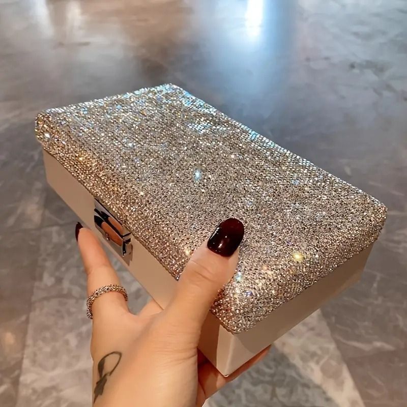 サンリオ キキララの鏡付き小物入れ キキララ♡ミラー付き 宝石箱