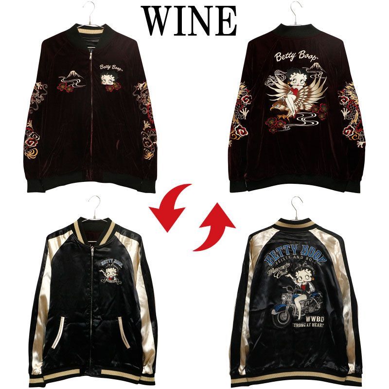 ワイン NEVERMIND×BETTY BOOP イーグル × ベティ ＆ バイク