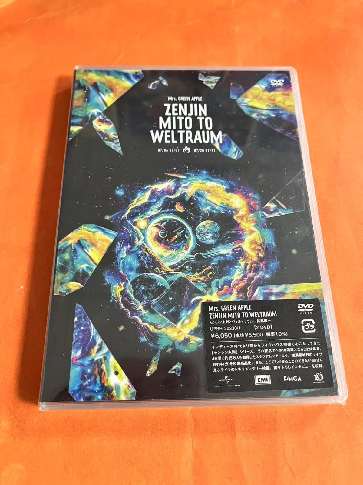 新品Mrs.GREEN APPLE/DVD 2作品 DVD 新品Mrs.GREEN APPLE/DVD 2作品 DVD