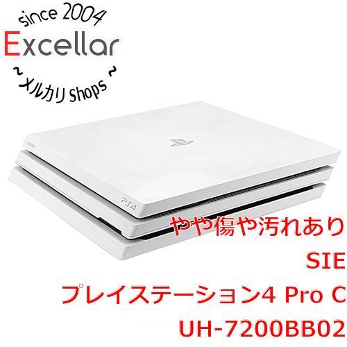 bn 0 SONY プレイステーション4 Pro 1TB グレイシャー ホワイト CUH-7200BB02 本体のみ 本体いたみ