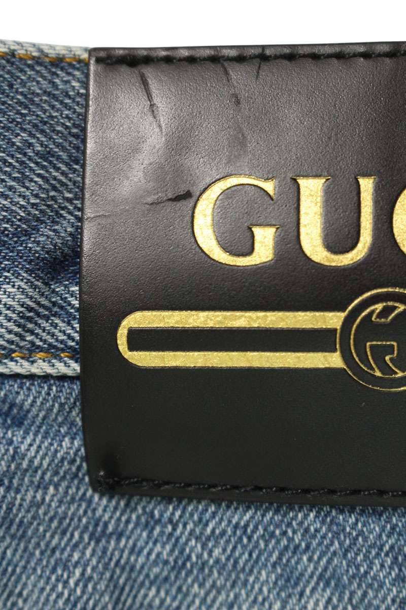 グッチ　新品フレアデニム フレア GUCCI(グッチ) デニム・ジーパン(レディース) - 海外通販
