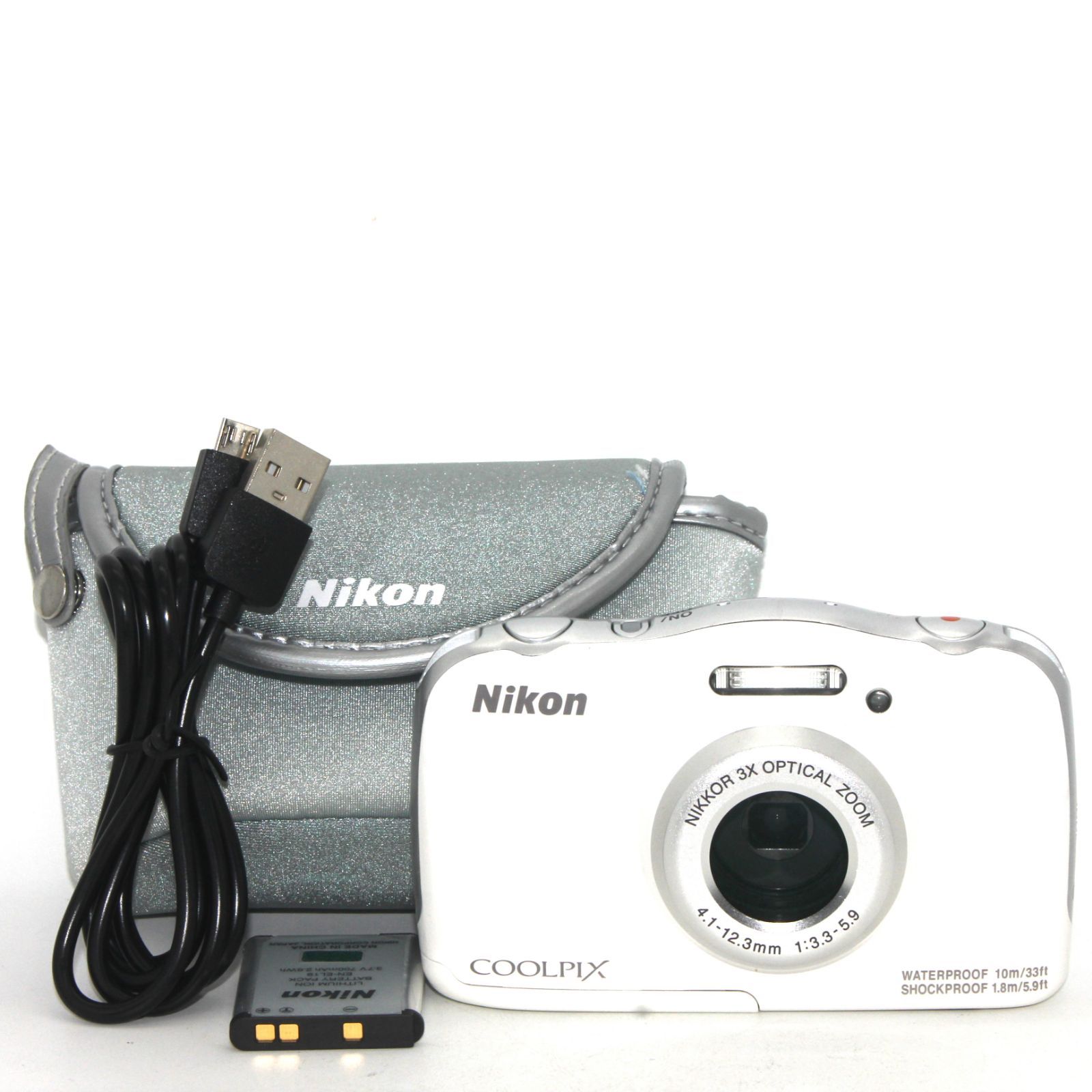 Nikon デジタルカメラ COOLPIX W150 防水 W150WH クールピクス ...