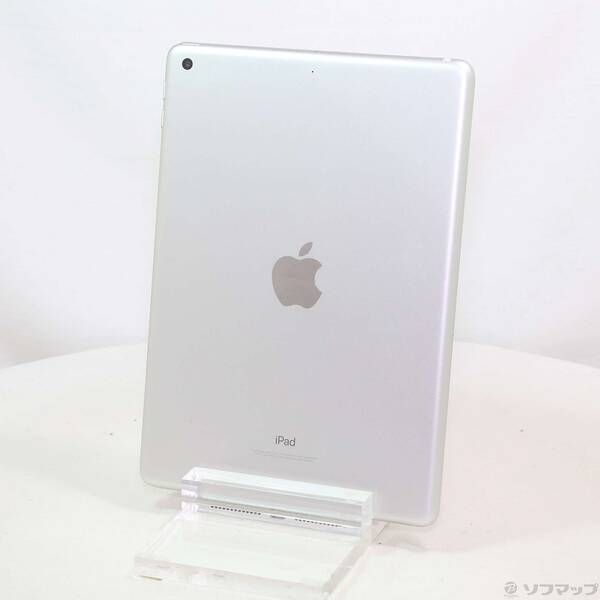 中古品〕 iPad 第6世代 128GB シルバー MR7K2J／A Wi-Fi【258】 iPad第