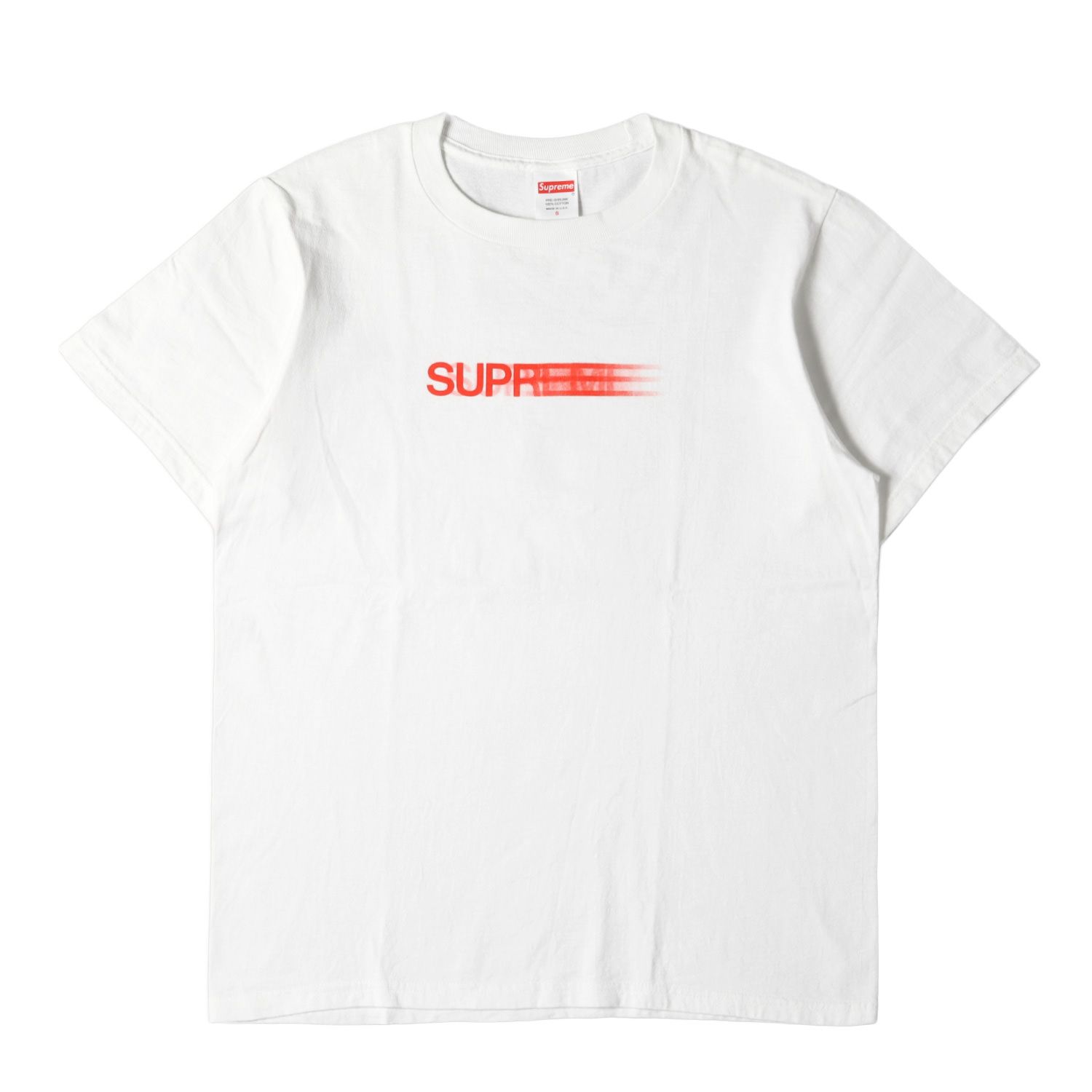 Supreme シュプリーム Tシャツ サイズ:S モーションロゴ クルーネック ...