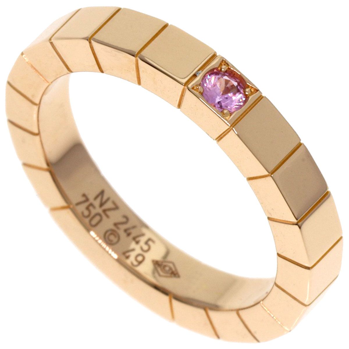 CARTIER カルティエ ラニエール ピンクサファイア #49 リング・指輪