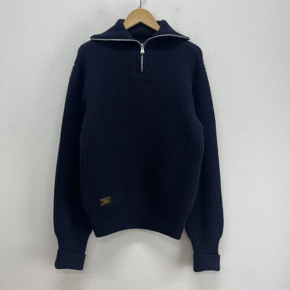 WTAPS ダブルタップス 162MADT-KNM03 16AW COMMANDER SWEATER.WOOL 