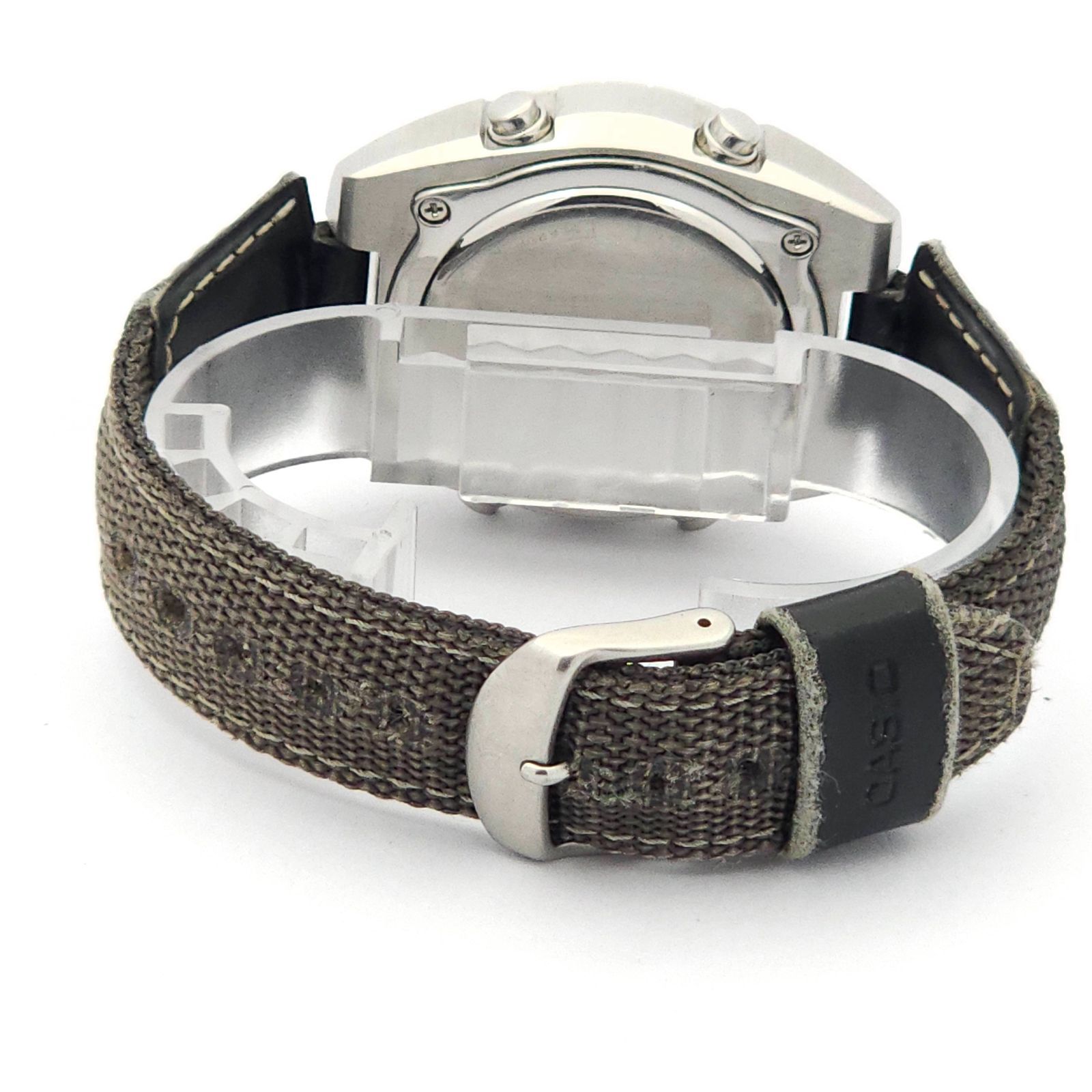 CASIO カシオ フィッシングギア AMW-700 アナデジ QZ 動作品 - メルカリ