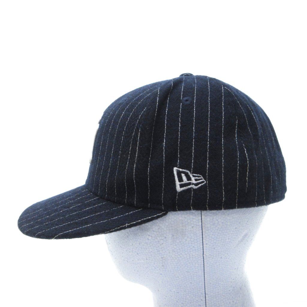 活動帽ネイビー ストライプ付きキャップ 活動帽ネイビー ストライプ付きキャップ STRIPE-CAP | oukanuts