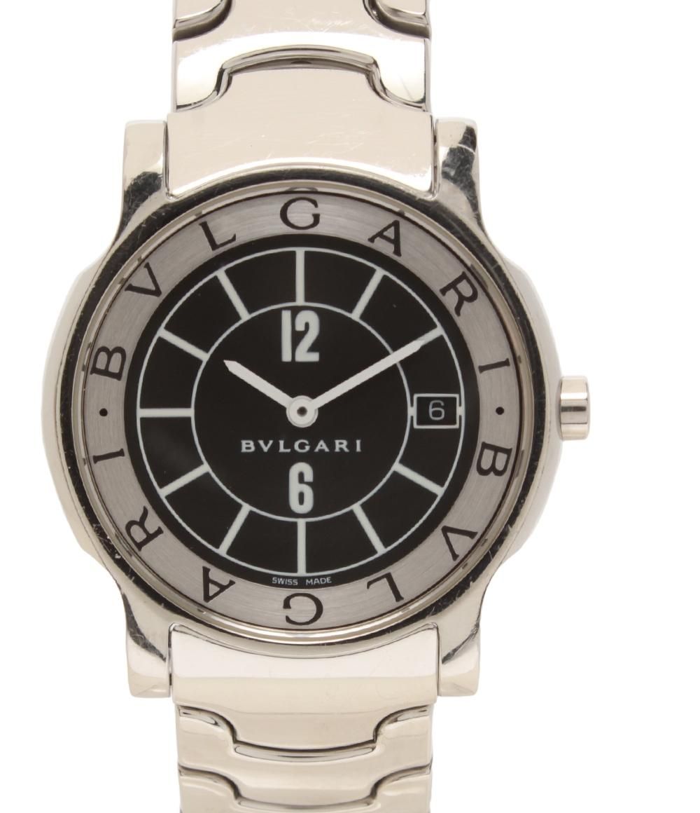 ブルガリ 腕時計 ST35S クオーツ ブラック メンズ BVLGARI