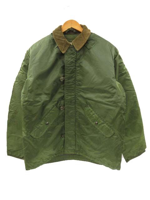 ヴィンテージ VINTAGE U.S.NAVY 80s ナイロンデッキジャケット