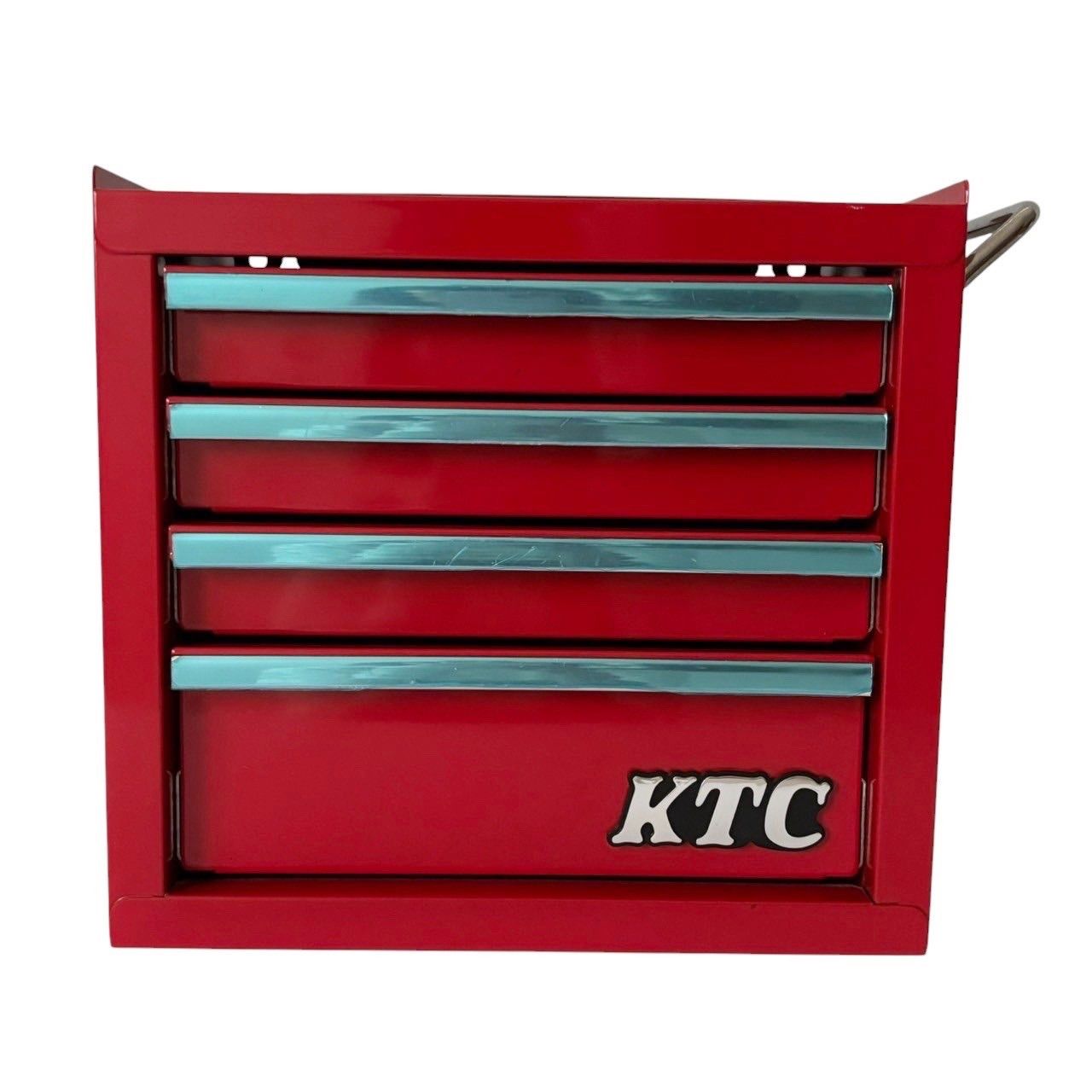 KTC 京都機械工具 ミニキャビネット 赤 シルバー 工具箱 ツールキャビネット