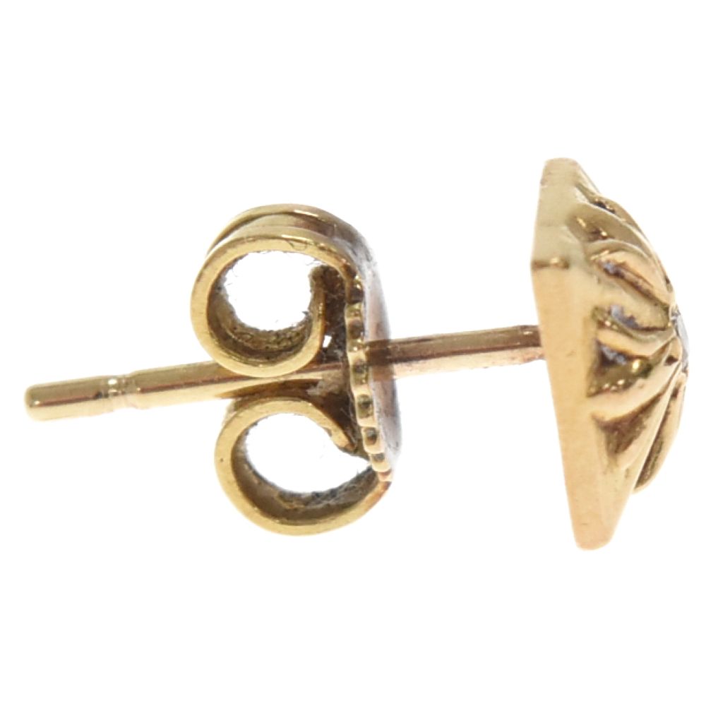 クロムハーツ 22k ピラミッドスタッド ピアス クロムハーツCHプラスピラミッドスタッドピアス22K|クロムハーツ通販