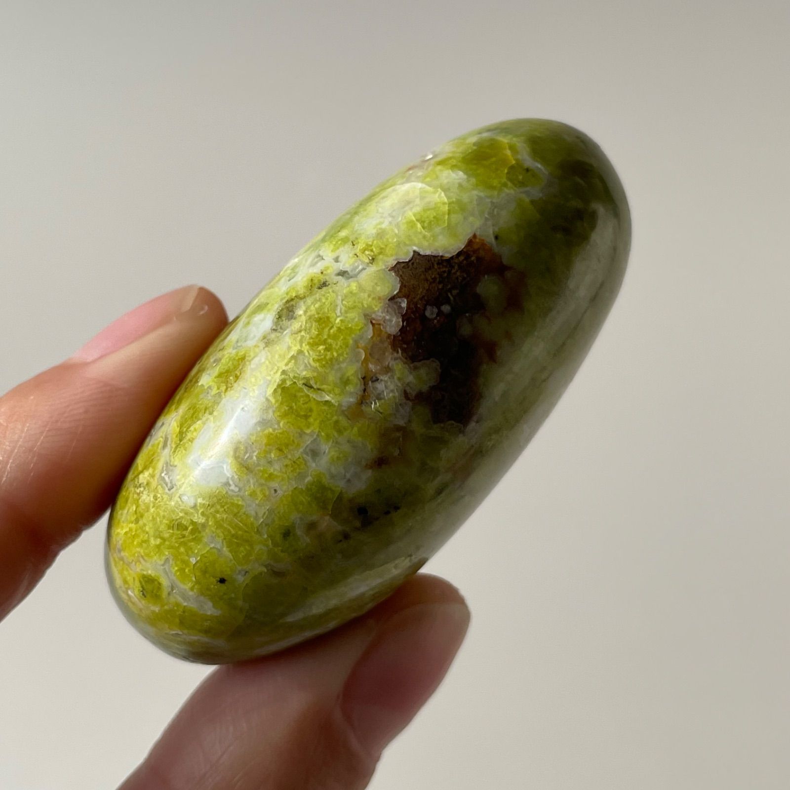 マダガスカル産︎Green Opal グリーンオパール|palm パーム②