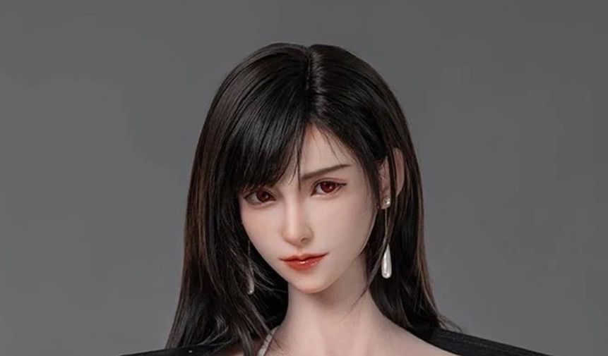 1/6 フィギュア ヘッド 12インチ 手仕上げ作製 FF ティファ