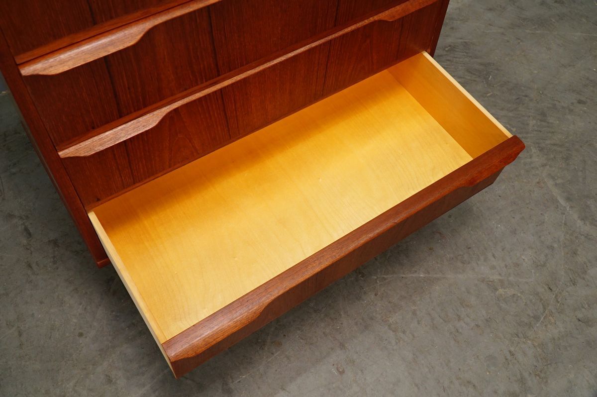 ☆決算セール☆北欧家具 ヴィンテージ 6段チェスト チーク ドロワー