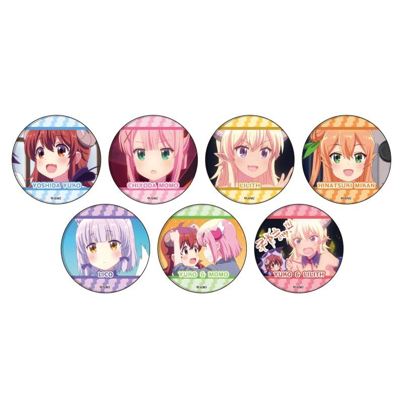 まちカドまぞく 2丁目 08 [場面写イラスト] 缶バッジ 7個入りBOX