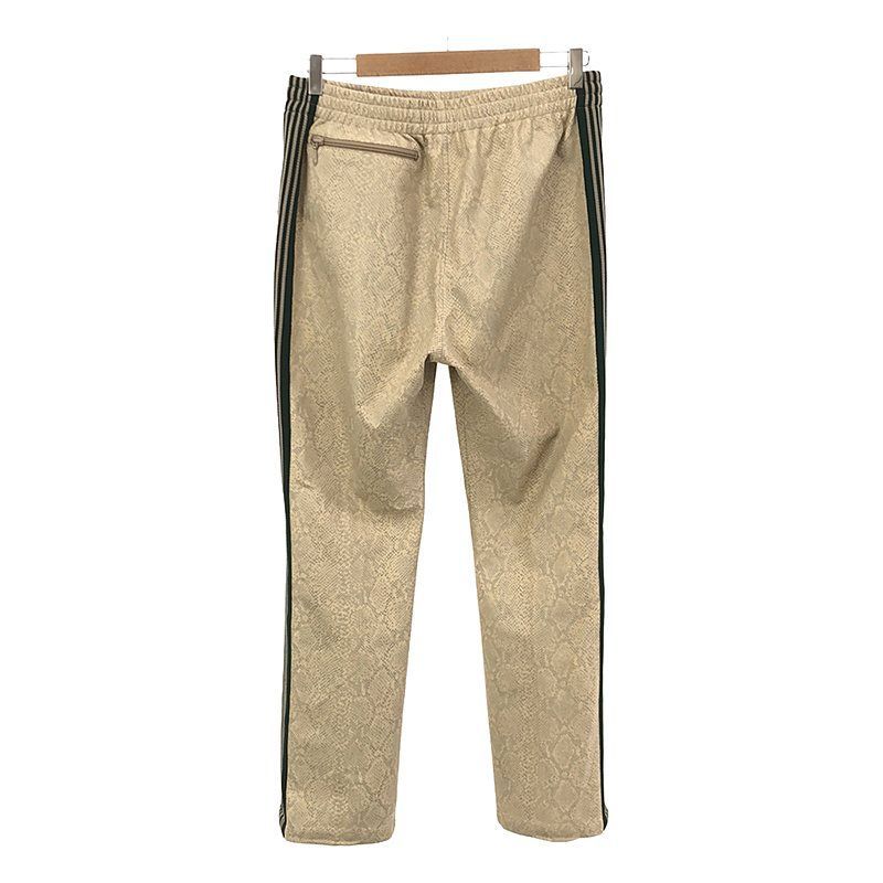 パンツ Needles TRACK PANT PYTHON M Needles / ニードルス | Narrow Track Pant - Synthetic Leather