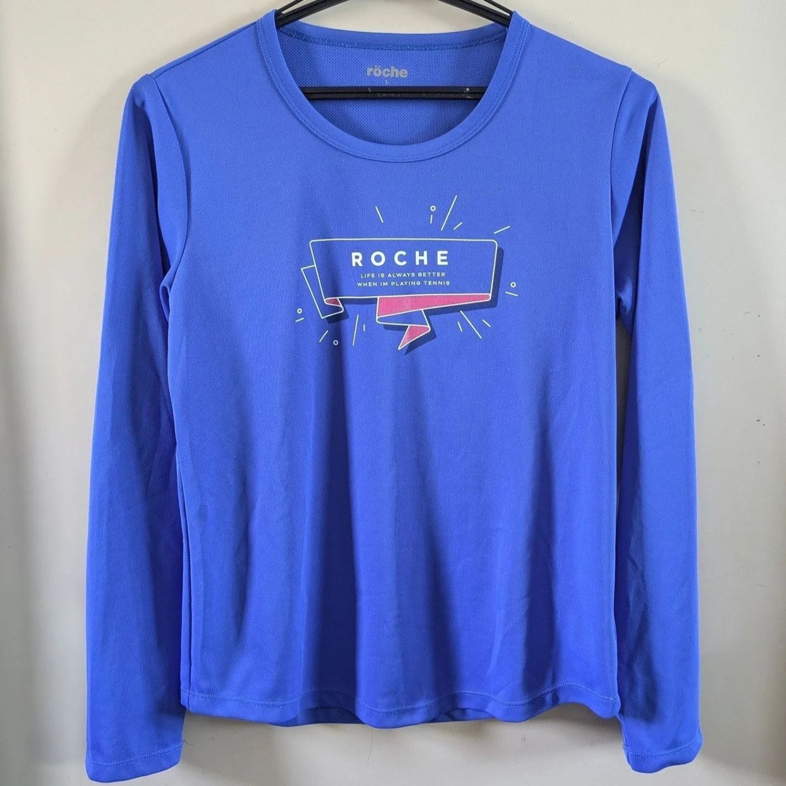 roche ローチェ テニス ウェア 長袖 ロングスリーブ Tシャツ L
