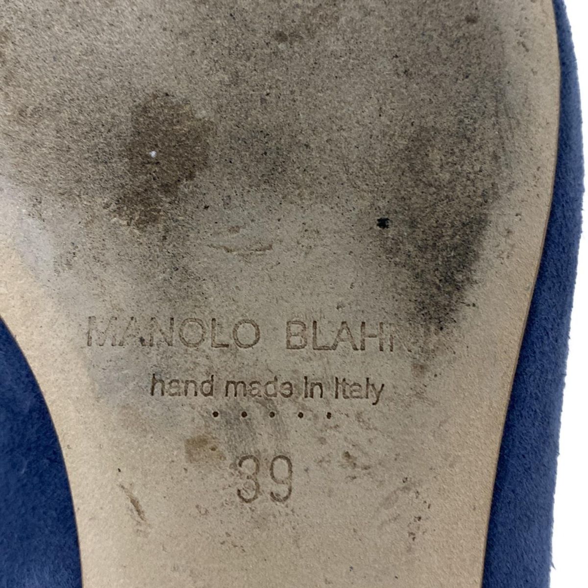 MANOLO BLAHNIK(マノロブラニク) フラットシューズ 39