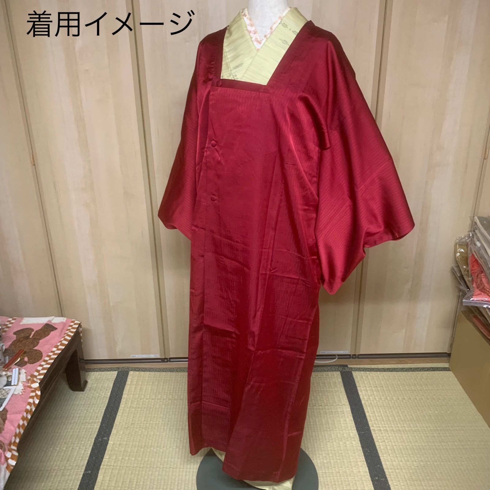 道行コート ロング レトロ ヴィンテージ 着物 防寒着 普段着