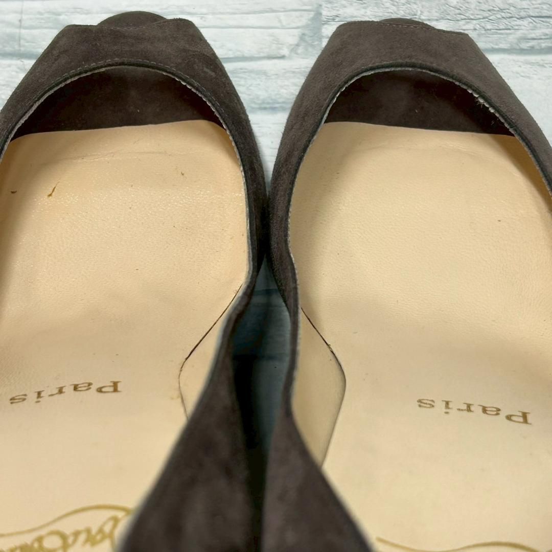 箱 保存袋付き Christian Louboutin パンプス スエード 38 1|2 24.5㎝ WWW_MORNINGWALKER_COM