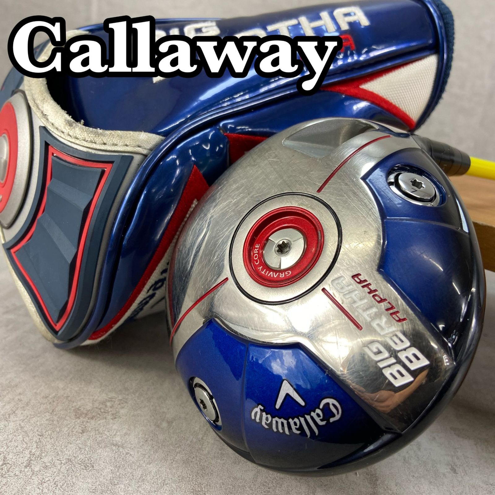キャロウェイ ビッグバーサアルファ メンズゴルフ ドライバー S 右利き用 Callaway BIG BERTHA ALPHA