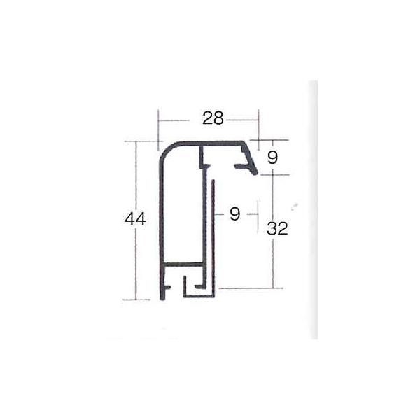 油絵用 アルミ額縁 仮縁 6572（プット２８） P25号 黒茶 (ダークブラウン) - メルカリ