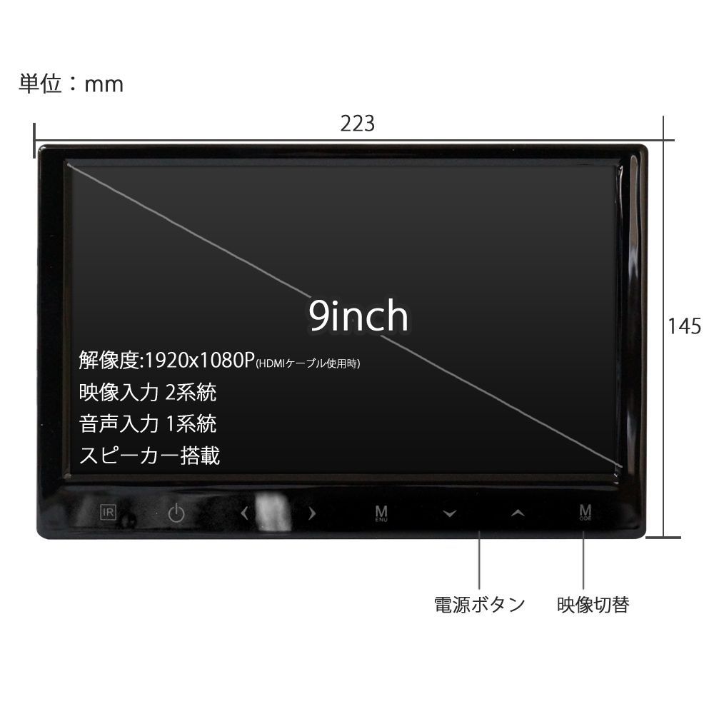スピーカー内蔵 HDMI