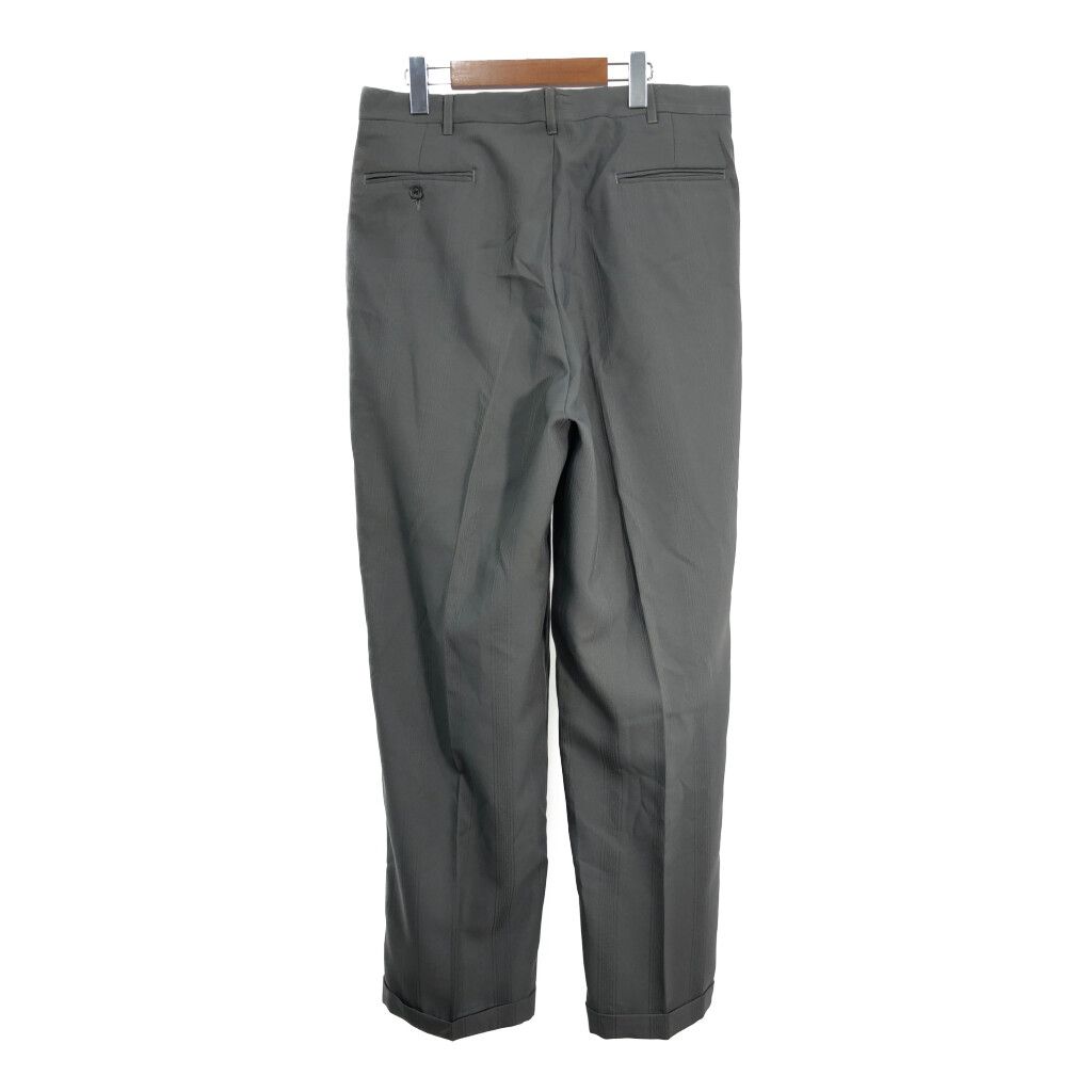 90年代 Smokey Joe s 3タック スラックスパンツ グレー メンズ 34 L 古着 R 7905