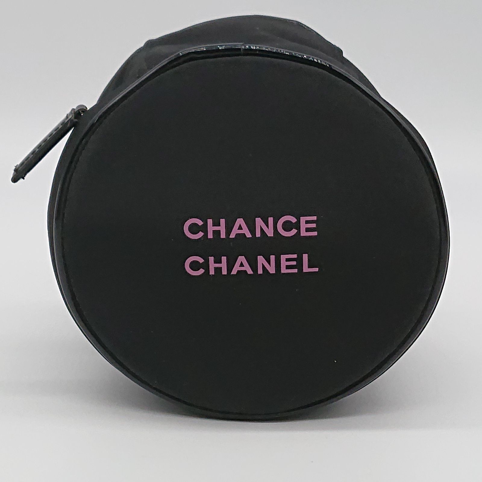 CHANEL シャネル 化粧ポーチ 小物入れ ブラック / ピンク