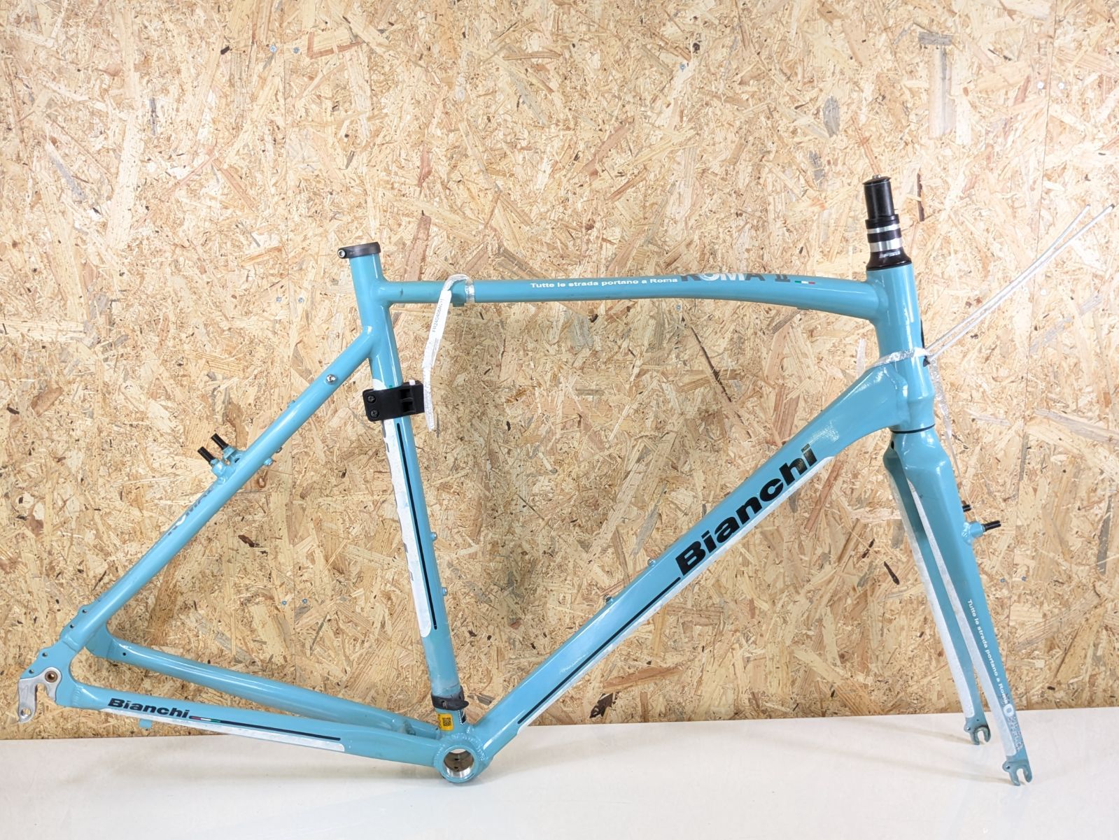 Bianchi Roma 2 57cm　2014モデル　塗装劣化あり フレームセット FR240623W